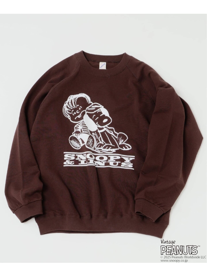 JOURNAL STANDARD relume PEANUTS / 南京豆 別注 FANTASY A\u0026G INC 刷り上げる 流汗 HOLIDAY 逐次刊行物 判定基準 レリューム トップス スウェット・トレーナー 米国海軍 赤いこと 赤銅色 黒いこと ベージュ【貨物輸送無料】