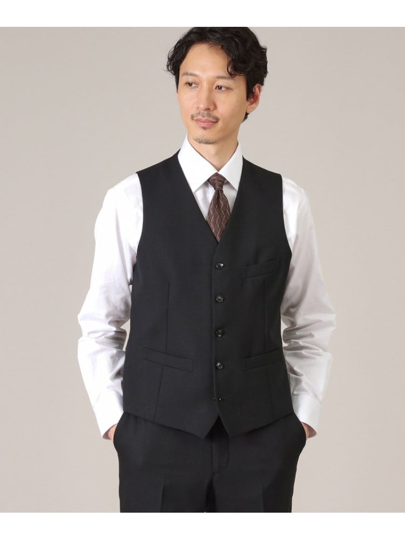 【SALE／50%OFF】TAKEO KIKUCHI 【THE FLAGSHIP】シャドー番千鳥 べスト タケオキクチ パンツ その他のパンツ ブラック ネイビー【RBA_E】【送料無料】