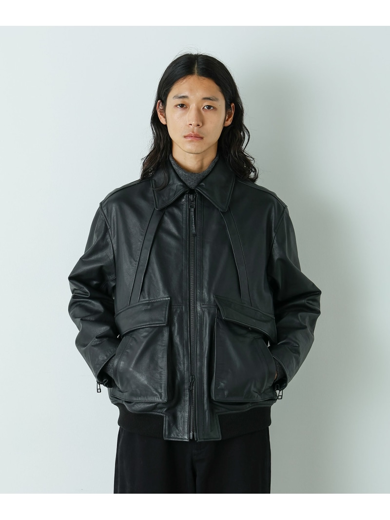 楽天市場】【SALE／20%OFF】NANO universe 《WEB限定》ラムレザー