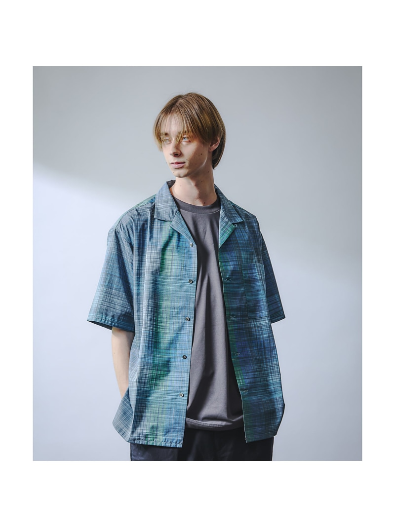 【SALE/50%OFF】ABAHOUSE LASTWORD 【ポレンカチェック】バチスト オープンカラー シャツ アバハウス トップス シャツ・ブラウス ピンク ブルー ホワイト【RBA_E】【送料無料】