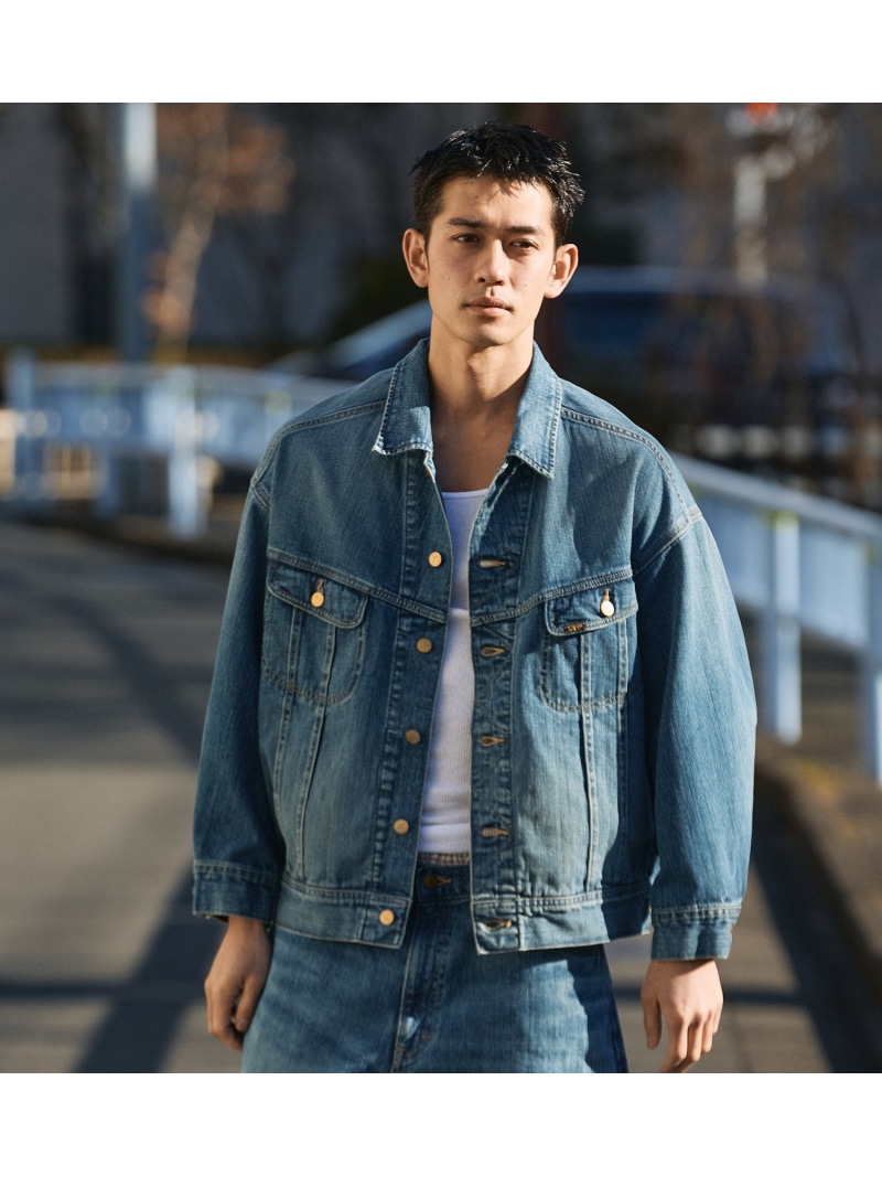 楽天市場】【NEW】SUPERSIZED ビッグシルエットライダースデニム