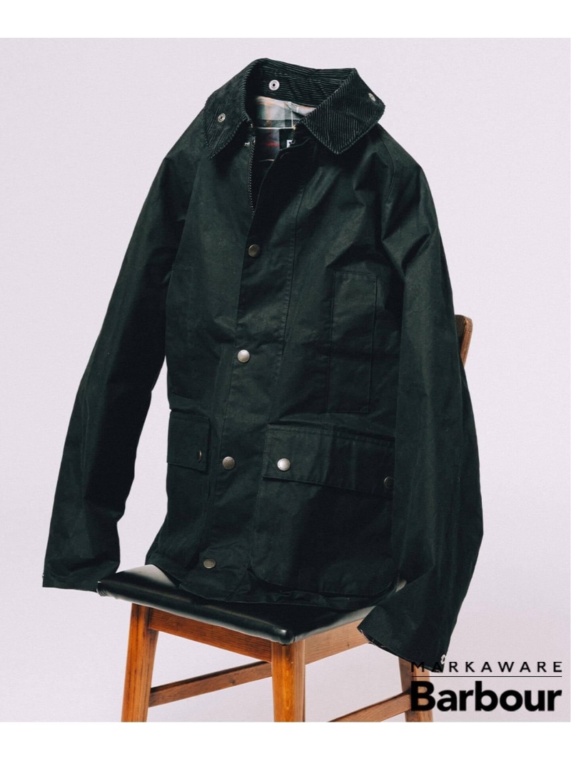 EDIFICE Barbour for MARKAWARE & EDIFICE 別注 BEDALE/ビデイル エディフィス ジャケット・アウター ブルゾン・ジャンパー ブラウン ブラック【送料無料】