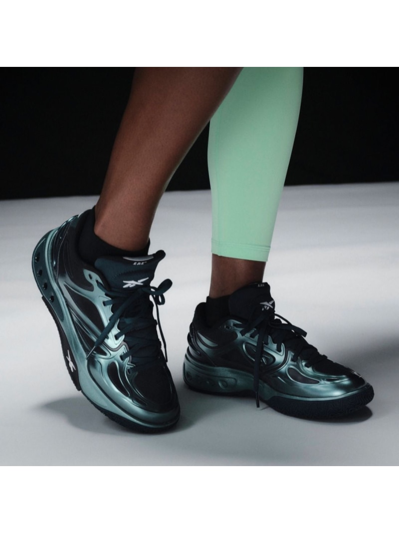 【SALE/9%OFF】Reebok エンジン A / ENGINE A リーボック シューズ・靴 スニーカー ピンク グリーン【RBA_E】【送料無料】| Fashion Men