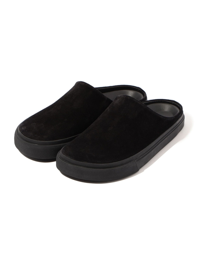 JAMES PERSE スエード クロッグ SMOTP8466 トゥモローランド シューズ・靴 スリッポン ブラック【送料無料】| Fashion Men