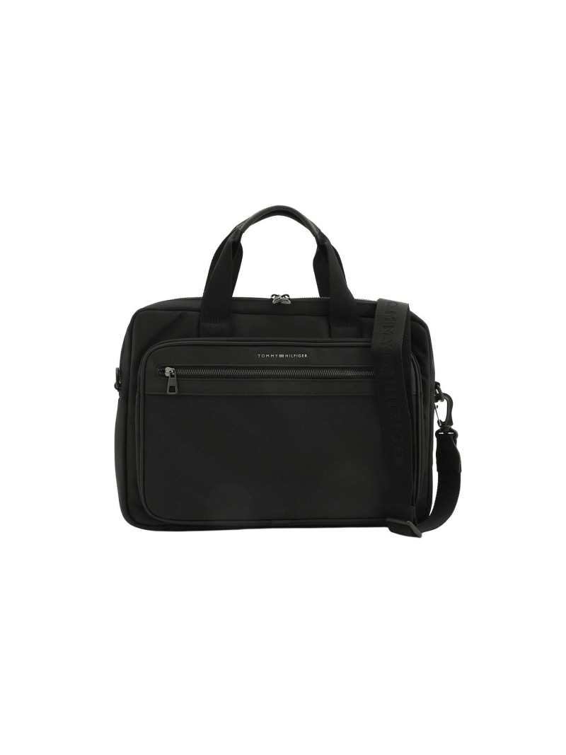 TOMMY HILFIGER リプリーブコンピューターバッグ 26SS トミーヒルフィガー バッグ ビジネスバッグ・ブリーフケース ブラック【送料無料】