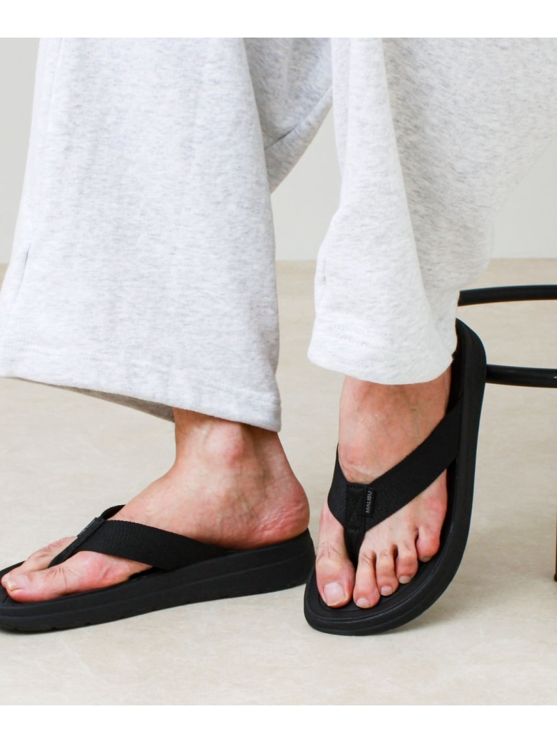 GLOSTER 【MALIBU SANDALS/マリブサンダルズ】SURFRIDER フレディ アンド 奇怪千万はやりっ子 シューズ・靴 サンダル 黒いこと【貨物輸送無料】