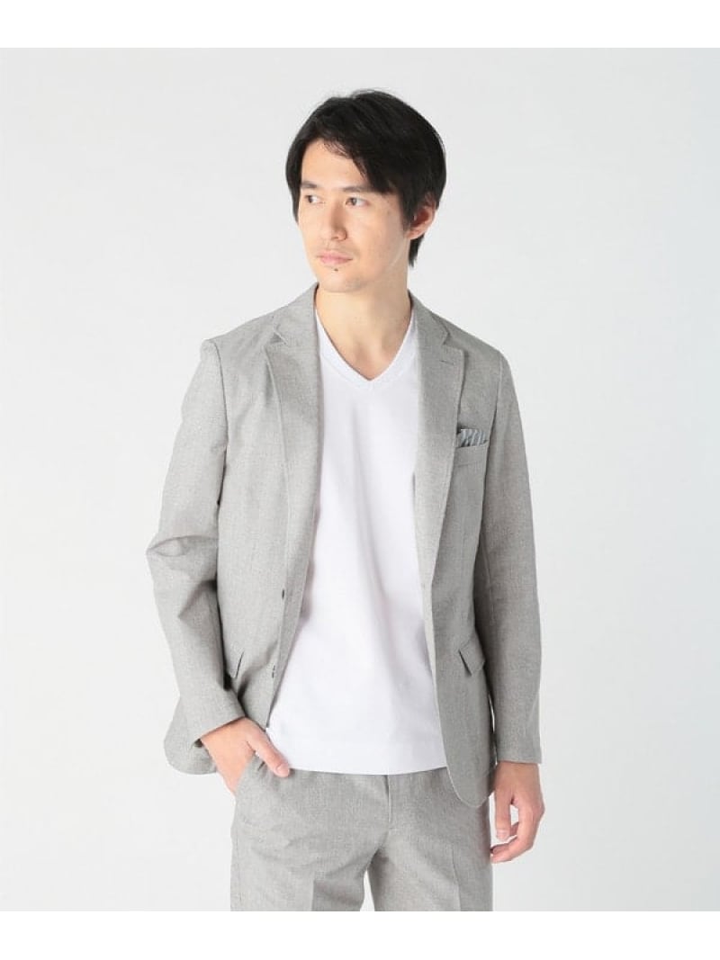 【SALE／30%OFF】CROWDED CLOSET COOLDOTS 2WAYストレッチジャケット メンズ ビギ ジャケット・アウター テーラードジャケット・ブレザー ネイビー【RBA_E】【送料無料】