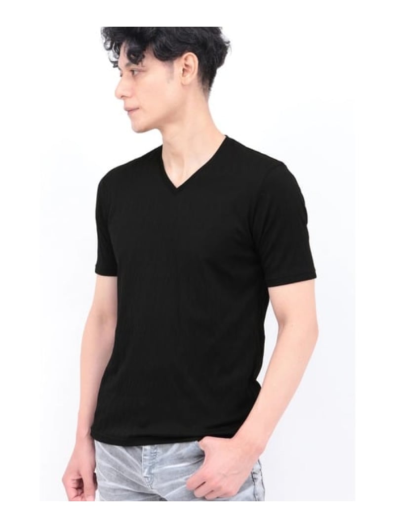 TORNADO MART TORNADO MART∴シャープウェービィジャージー半袖カットソー トルネードマート トップス カットソー・Tシャツ ブラック ホワイト【送料無料】 11,840円