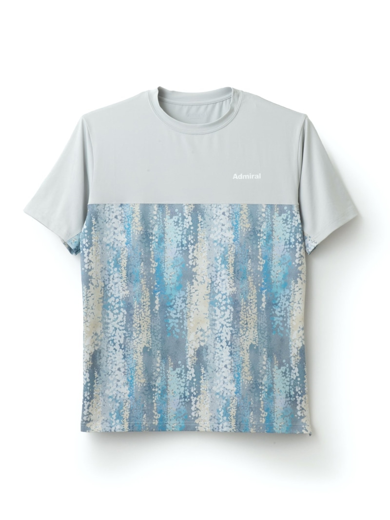 【SALE／30%OFF】Admiral ブロッキンググラフィックTEE ATMA501 アドミラル スポーツ・アウトドア用品 トレーニング・フィットネス用品 ネイビー グレー グリーン オレンジ ブルー【RBA_E】【先行予約】*【送料無料】