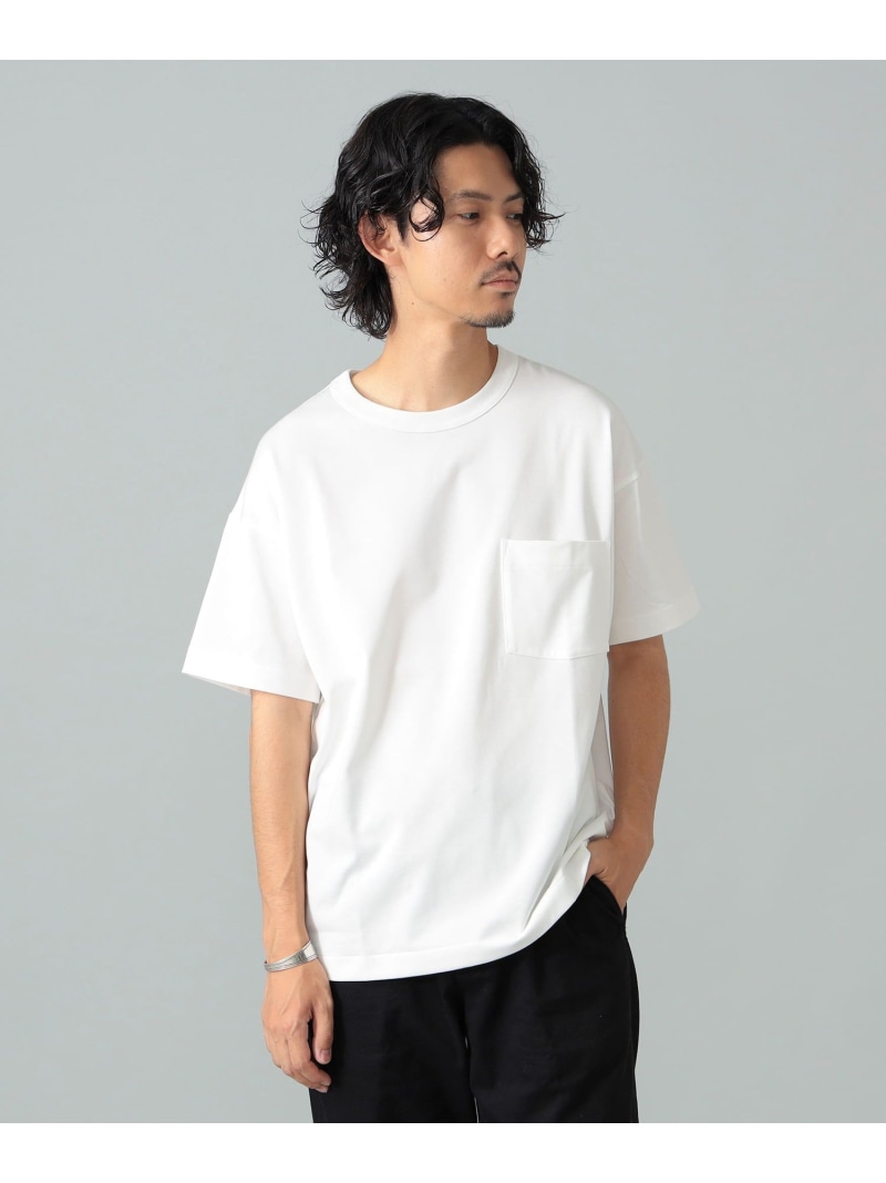 BEAMS F *A VONTADE / 別注 ポケット Tシャツ ビームス メン トップス カットソー・Tシャツ ブラック グレー グリーン ネイビー ピンク ブルー ベージュ ホワイト【送料無料】｜ Fashion Men