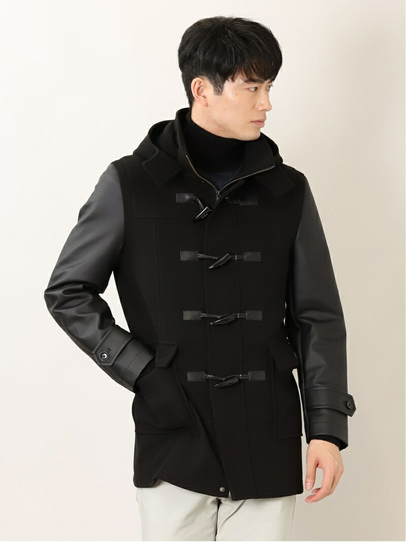 【楽天市場】【SALE／61%OFF】m.f.editorial ニットメルトン ダッフルコート タカキュー ジャケット・アウター ダッフル ...