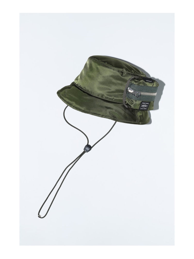 【未使用品】ビームス ✖️ ポーター コラボ ハット　収納袋付き 未使用品】ビームス ✖️ ポーター コラボ ハット 収納袋付き PORTER