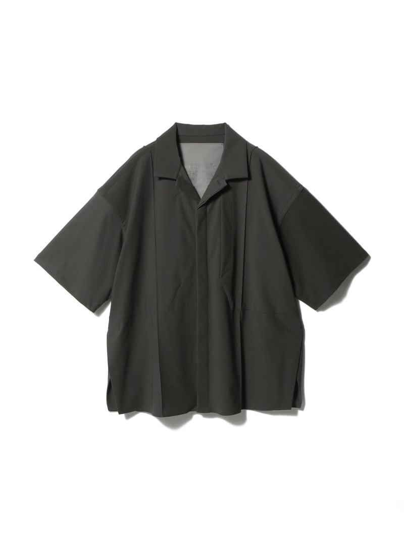 【SALE／30%OFF】onegravity onegravity / コンパクトメッシュ ショートスリーブシャツ エストネーション トップス シャツ・ブラウス ブラック グレー【RBA_E】【送料無料】｜ Fashion Men