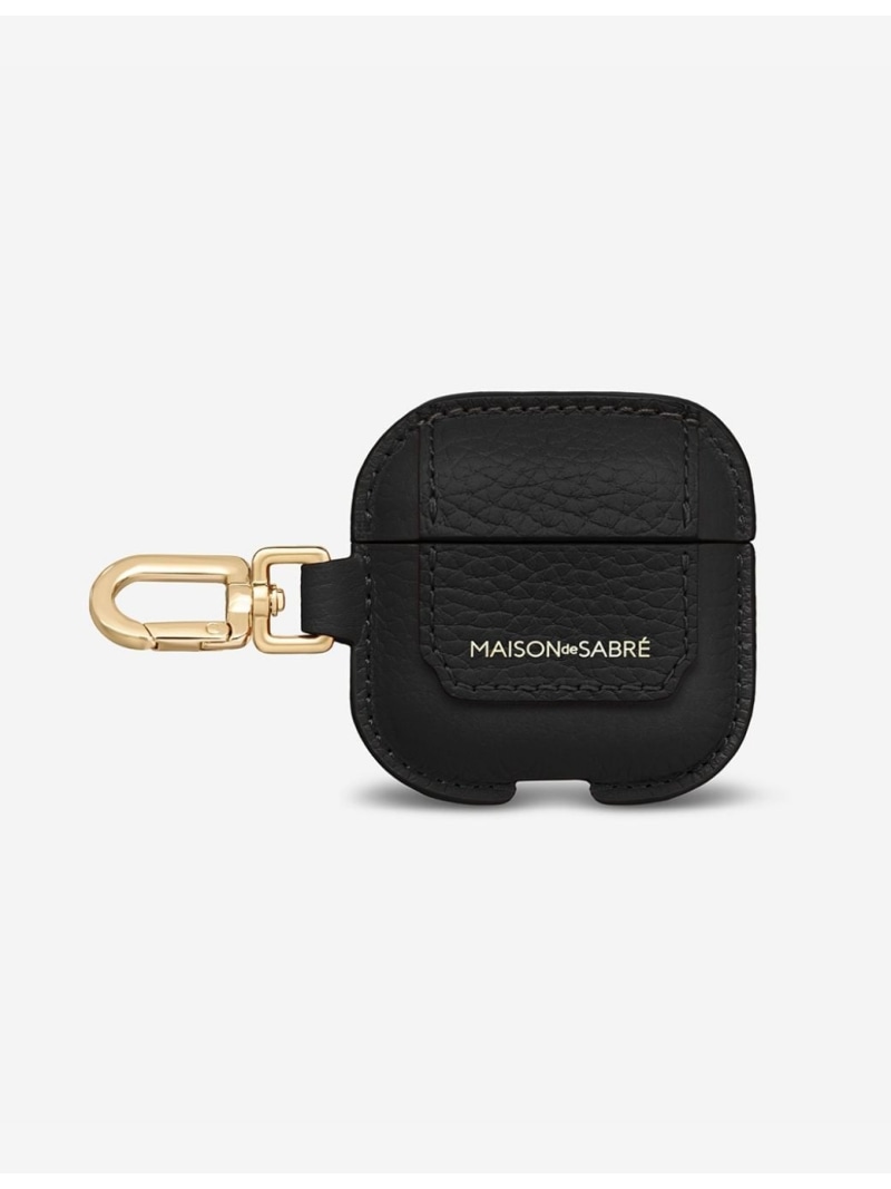 MAISON de SABRE 【公式】AirPods 4 ケースチャーム メゾンドサブレ ファッション雑貨 チャーム・キーチェーン ブラック ブラウン【送料無料】| Fashion Men
