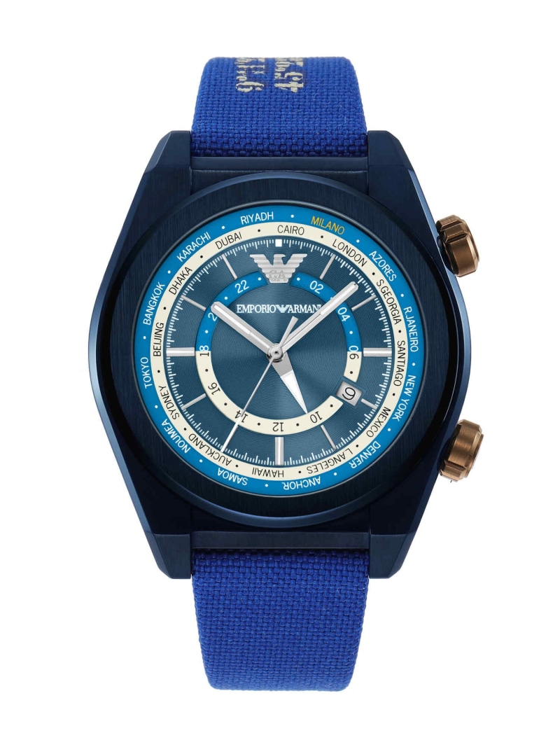 EMPORIO ARMANI エンポリオ・アルマーニ 腕時計 メンズ アナログ ファブリック AR11564 ウォッチステーションインターナショナル アクセサリー・腕時計 腕時計【送料無料】