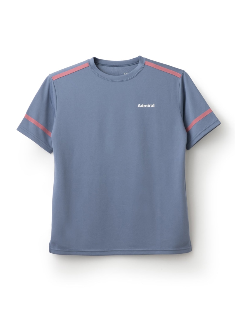 Admiral バイカラーテープラインTEE ATMA507 アドミラル スポーツ・アウトドア用品 トレーニング・フィットネス用品 イエロー グリーン ブルー【先行予約】*【送料無料】