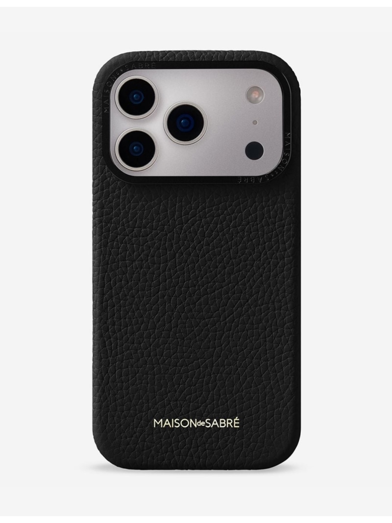 MAISON de SABRE 【堅苦しさ】iPhone 17 Pro 容れもの メゾンドサブレ スマホグッズ・オーディオ装置 スマホ・経口避妊薬・マイコン容れもの/取りまかなう 黒いこと 赤銅色 赤いこと【貨物輸送無料】
