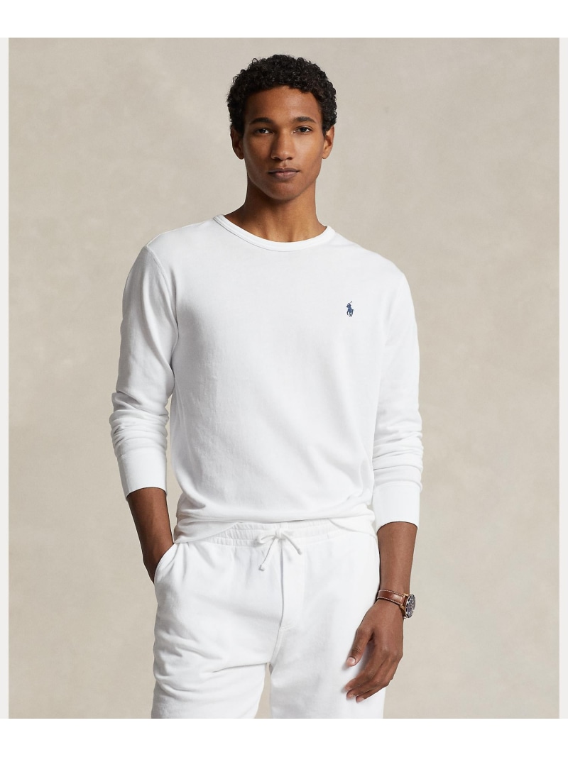 楽天市場】POLO RALPH LAUREN ダブルニット スウェットシャツ ラルフ