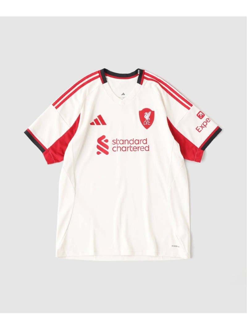 Liverpool FC 【Liverpool FC / リバプール FC】 AWAY MENS REPLICA JERSEY SS 25/26 フォーワンセブン エディフィス トップス カットソー・Tシャツ ベージュ【送料無料】