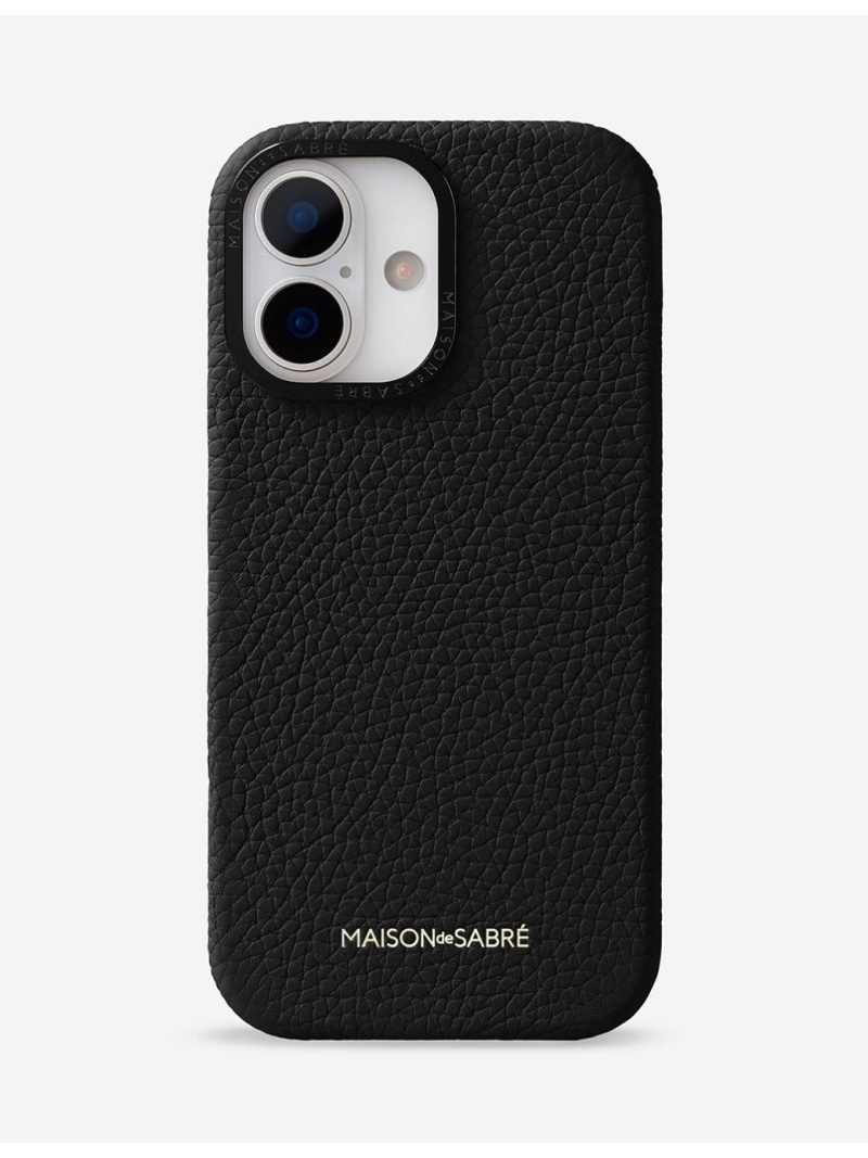 MAISON de SABRE 【堅苦しさ】iPhone 17 容れもの メゾンドサブレ スマホグッズ・オーディオ装置 スマホ・経口避妊薬・マイコン容れもの/取りまかなう 黒いこと 赤銅色【貨物輸送無料】