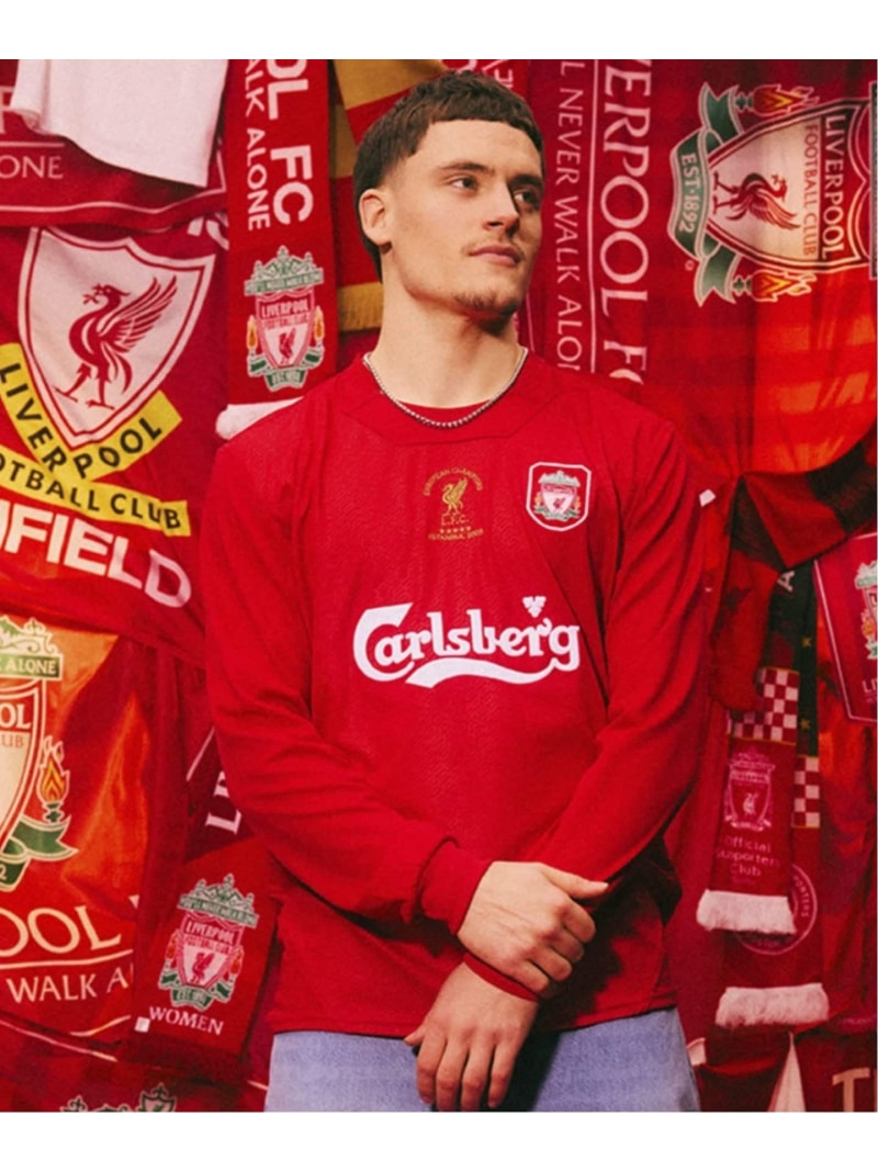 Liverpool FC 【Liverpool FC / リバプール FC】 LS ISTANBUL 2005 SHIRT フォーワンセブン エディフィス トップス カットソー・Tシャツ【送料無料】｜ Fashion Men