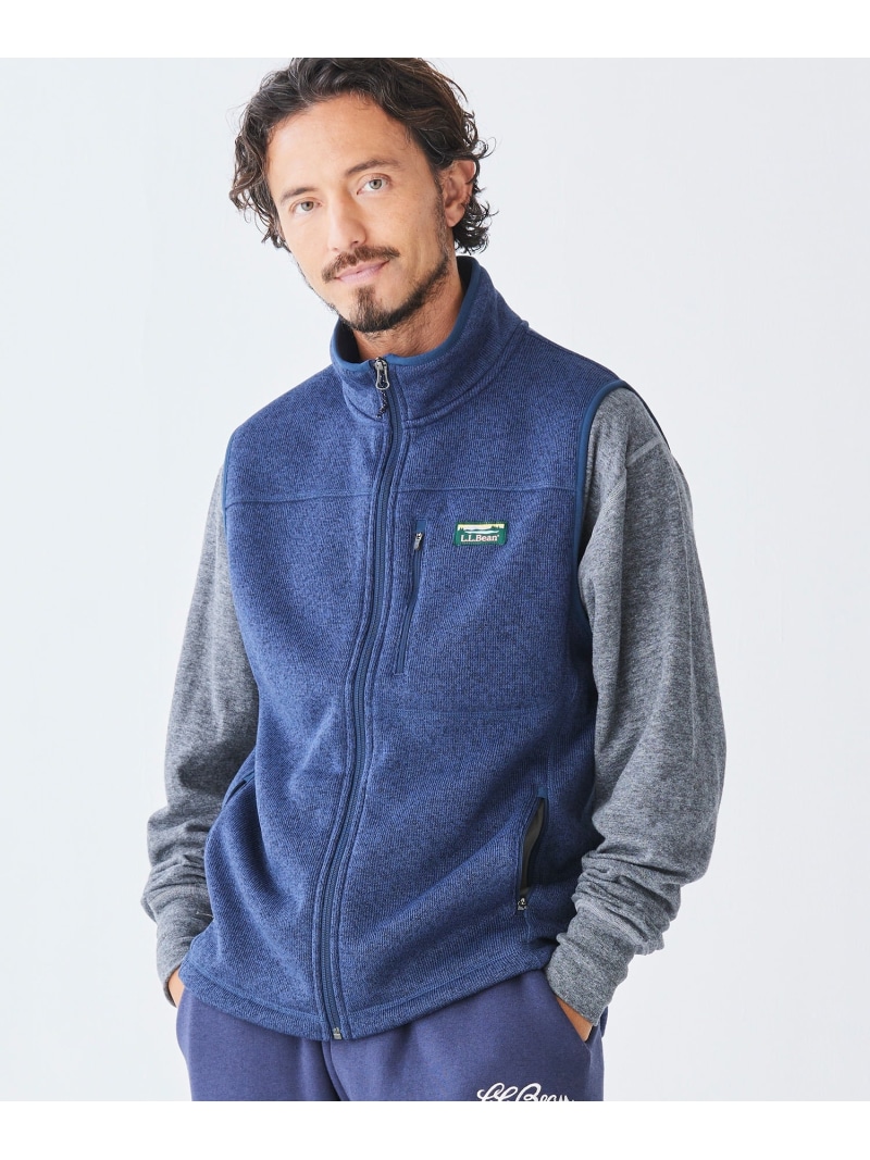 L.L.Bean エル・エル・ビーン・セーター・フリース・ベスト 亜米利加相応う・レギュラー エルエルビーン トップス より良い・ジレ 米国海軍 ベージュ 薄墨色 緑であること【貨物輸送無料】