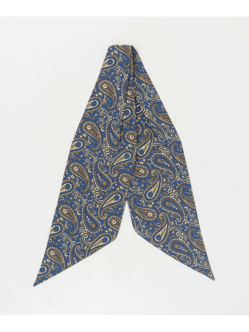 UNITED ARROWS ＜ARCURI＞ペイズリー アスコットタイ ユナイテッドアローズ ファッション雑貨 スカーフ・バンダナ イエロー【送料無料】