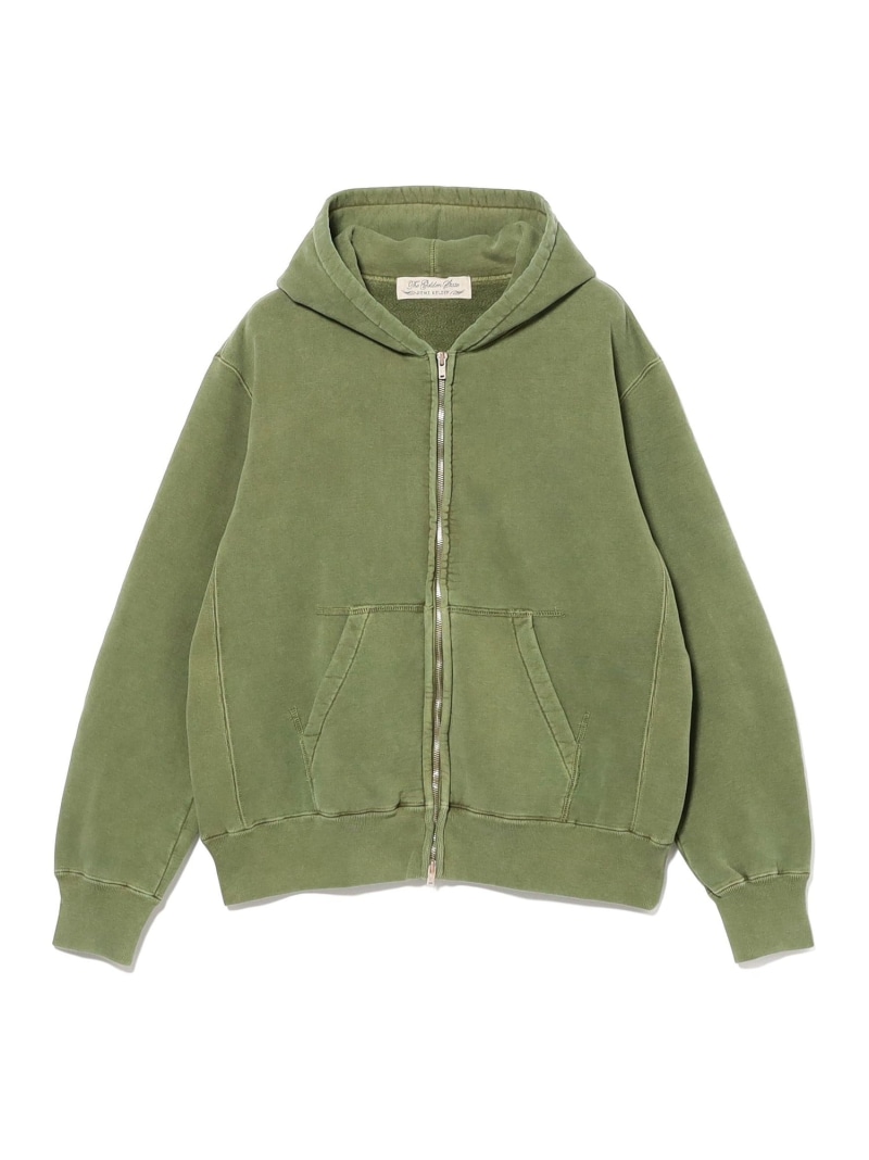 BEAMS PLUS 【別注】REMI RELIEF / Sweat Zip Hoodie ビームス メン トップス スウェット・トレーナー パープル 黒いこと 緑であること【貨物輸送無料】