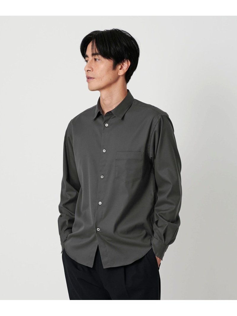 BEAUTY\u0026YOUTH UNITED ARROWS せつ然たる オックスフォード レギュラー ティーシャツ SLIM型 ユナイテッドアローズ 降車口 トップス ティーシャツ・トップ 米国海軍 白いこと 薄墨色【貨物輸送無料】