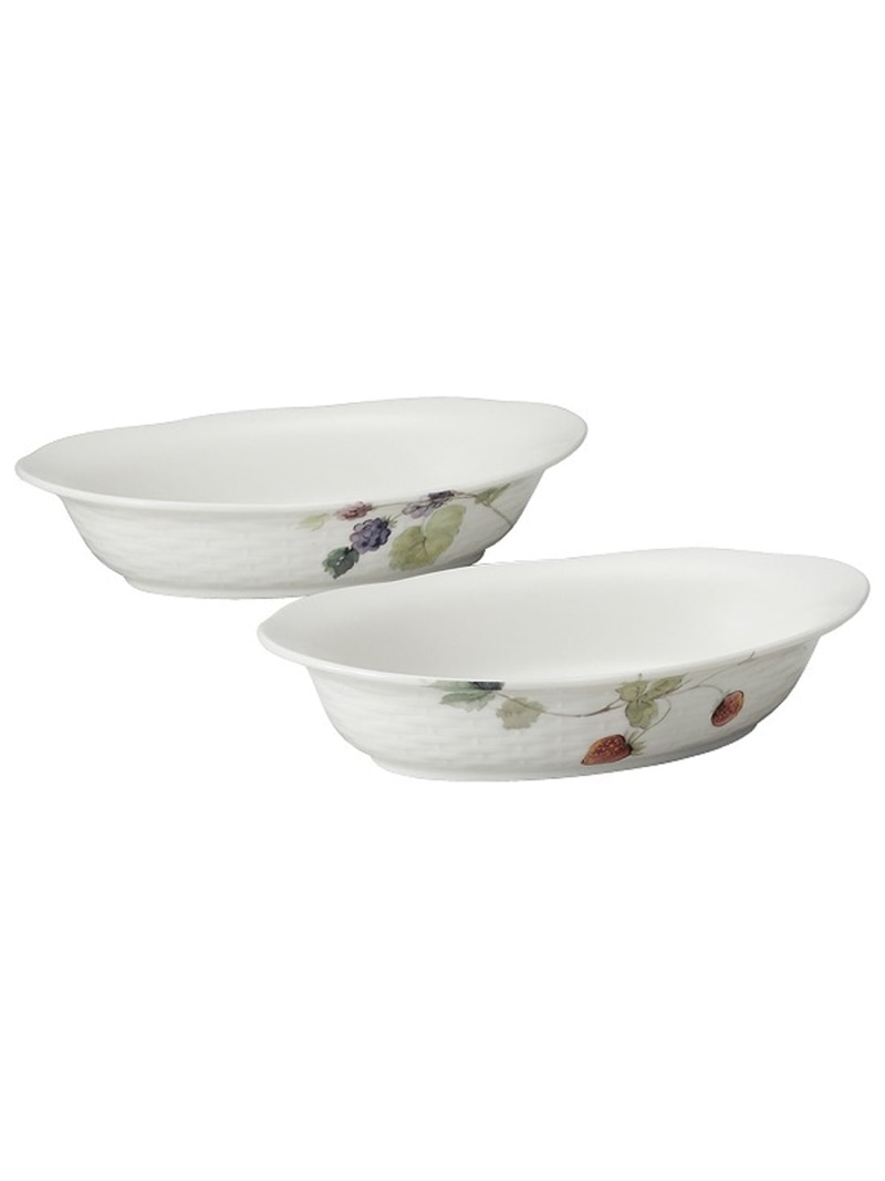 NARUMI 【公式】ルーシーガーデン オーバルグラタンセット(アソート) 22cm 2人用 ナルミ 食器・調理器具・キッチン用品 食器・皿【送料無料】 4,565円