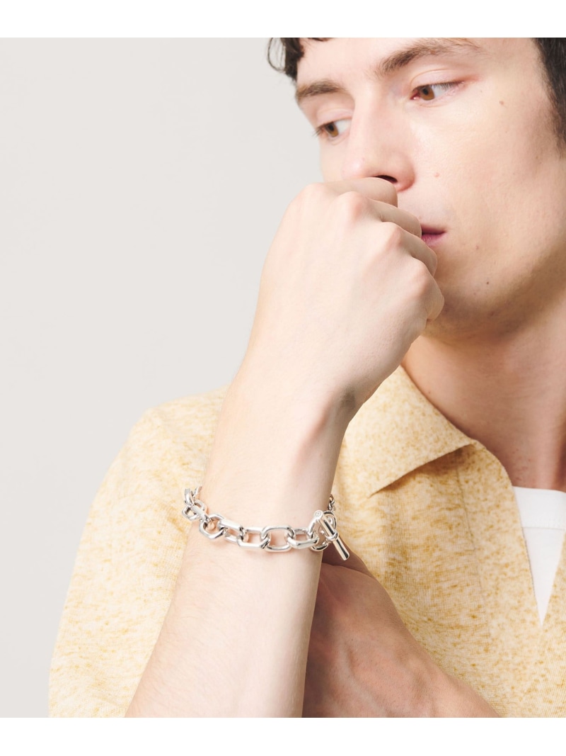 BEAUTY\u0026YOUTH UNITED ARROWS 【別注】＜General＞クレッシェンド 腕輪 もの言う花＆若い者 ユナイテッドアローズ 添え物・ウオッチ ブレスレット・バングル しろがね色【貨物輸送無料】