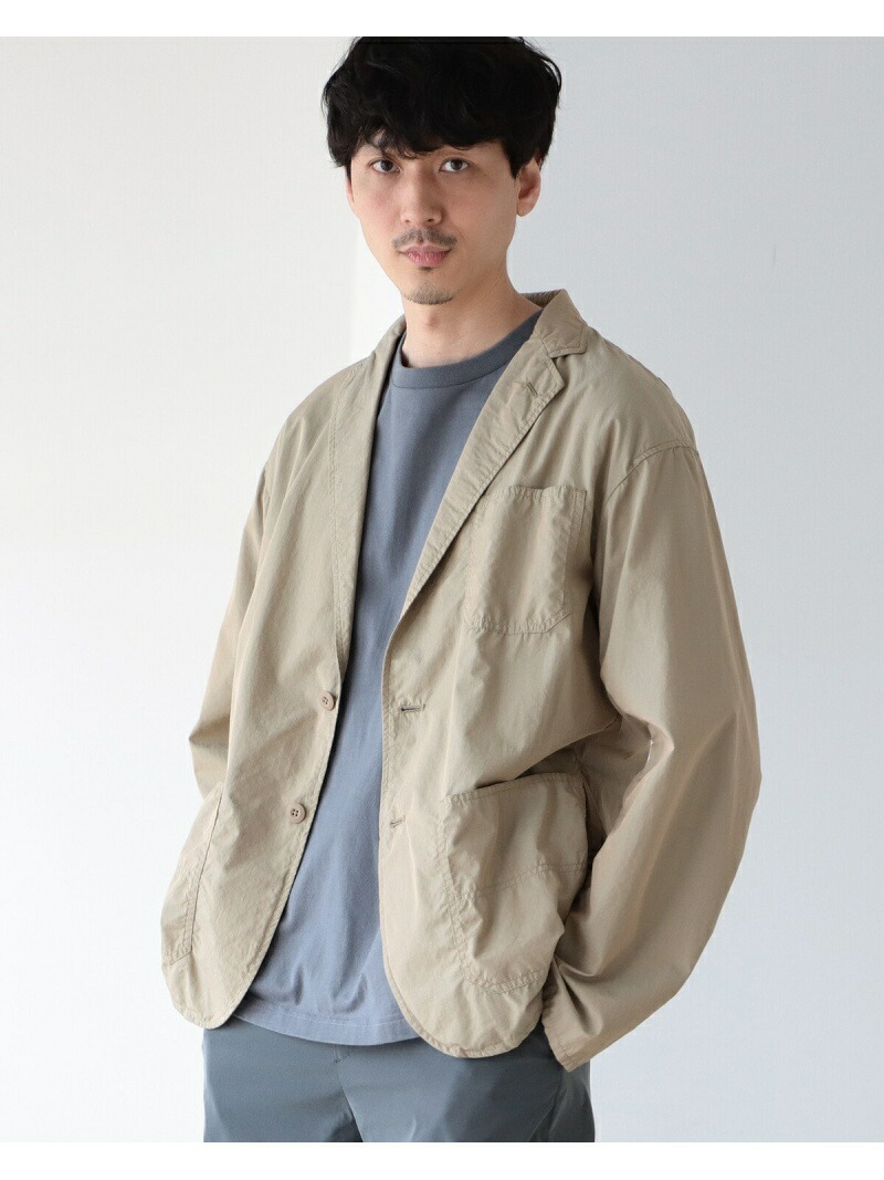 数量限定 B Ming By Beams B Ming By Beams リップストップ シャンブレー ジャケット セットアップ対応 ビーミング ライフストア バイ ビームス コート ジャケット テーラードジャケット ベージュ Rakuten Fashion Men 予約販売品 Skylines Ae