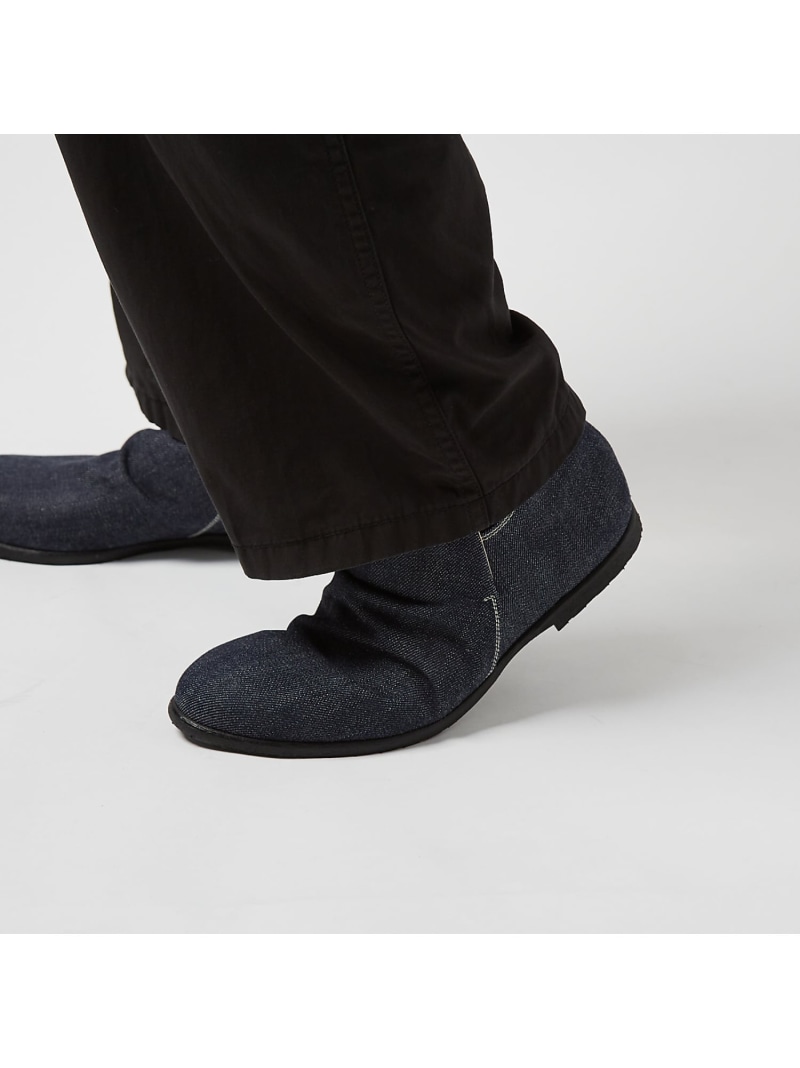 【SALE／20%OFF】alfredoBANNISTER 【販売店舗限定】タンクソール ドレープブーツ アルフレッド・バニスター シューズ・靴 ブーツ ブラック ブルー【RBA_E】【送料無料】