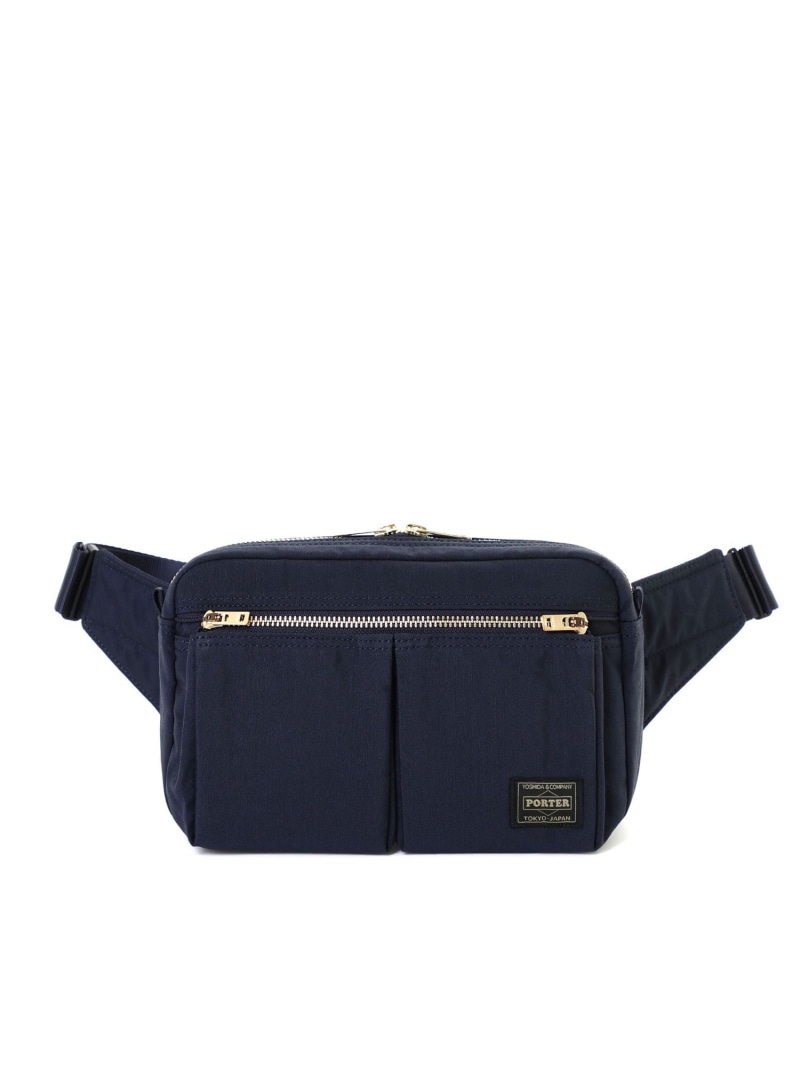 PORTER ドラフト ウエストバッグ ポーター バッグ ボディバッグ・ウエストポーチ ネイビー ブラック ベージュ【送料無料】