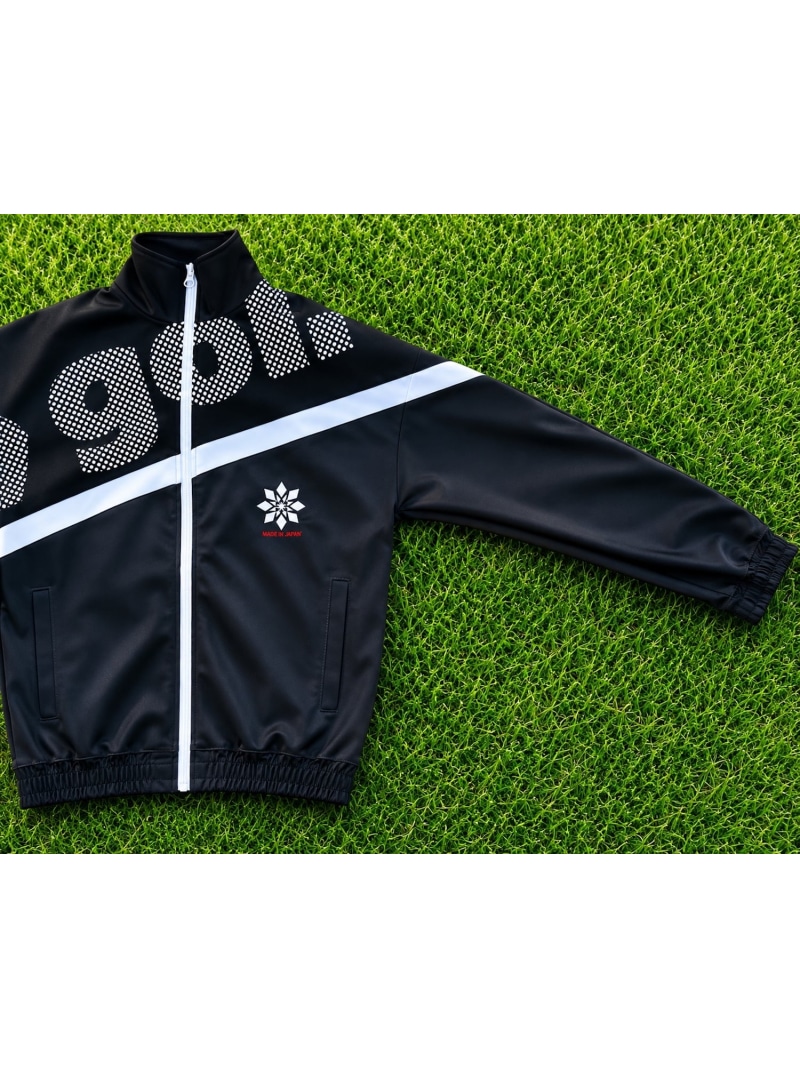 gol. (U)gol.(ゴル) 345ジップジャケット ゴル ジャケット・アウター その他のジャケット・アウター ブラック ホワイト【送料無料】｜ Fashion Men