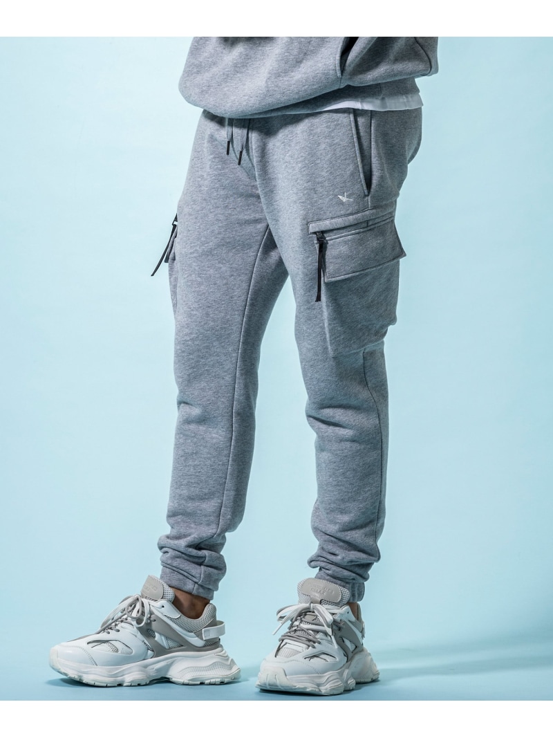 1PIU1UGUALE3 RELAX 1PIU1UGUALE3 RELAX LONG PANTS シフォン ズボン下 余分の物のズボン下 薄墨色 黒いこと【貨物輸送無料】