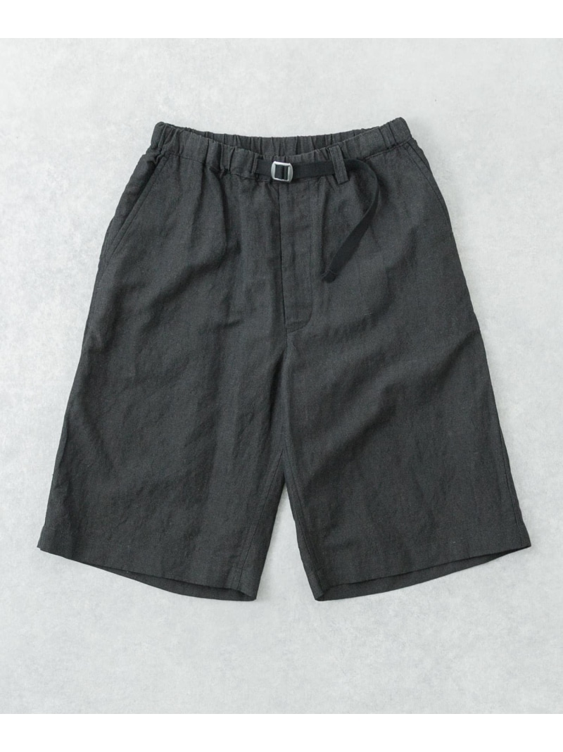 URBAN RESEARCH new basic WOOL LINEN SHORT PANTS アーバンリサーチ ズボン下 余分の物のズボン下 黒いこと【貨物輸送無料】