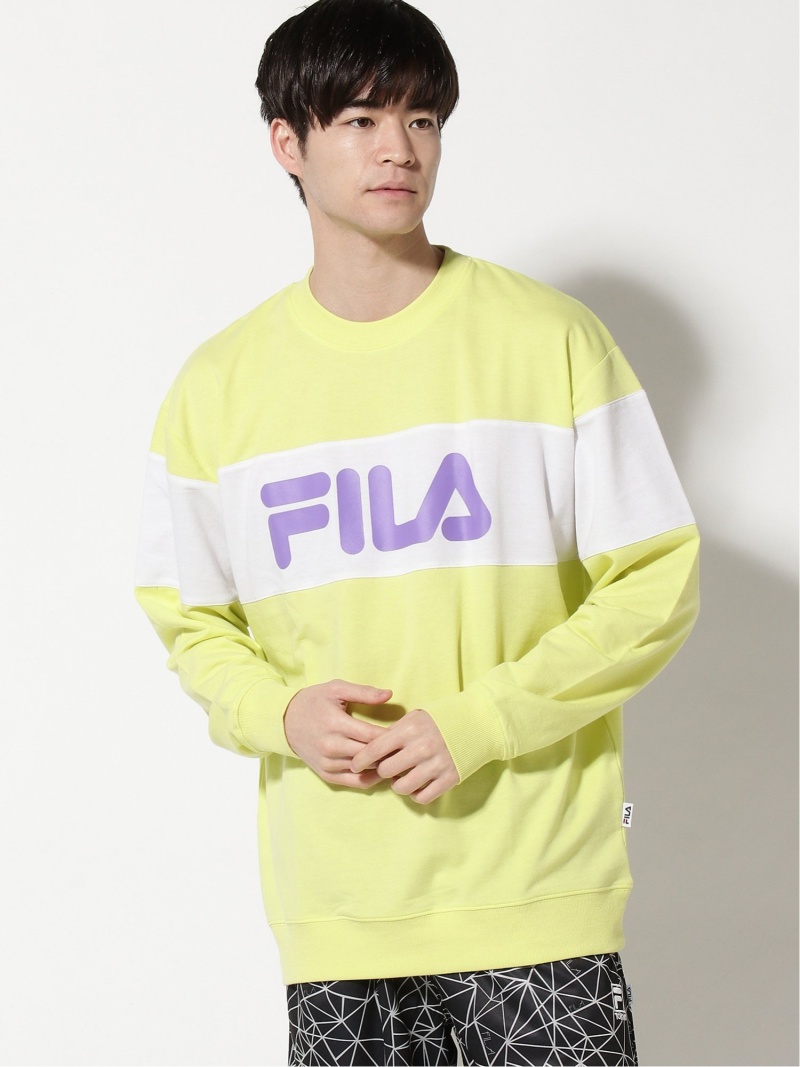 green and red fila shirt