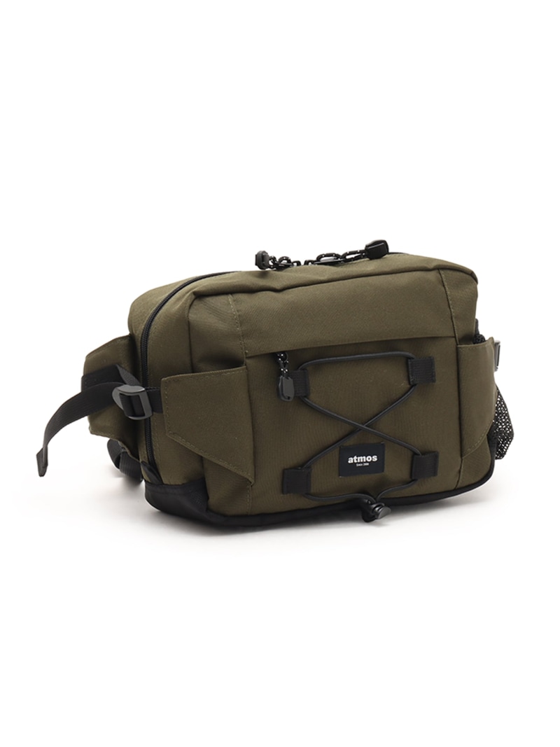 atmos atmos Waist Bag KHAKI アトモス バッグ ボディバッグ・ウエストポーチ カーキグリーン【送料無料】| Fashion Men