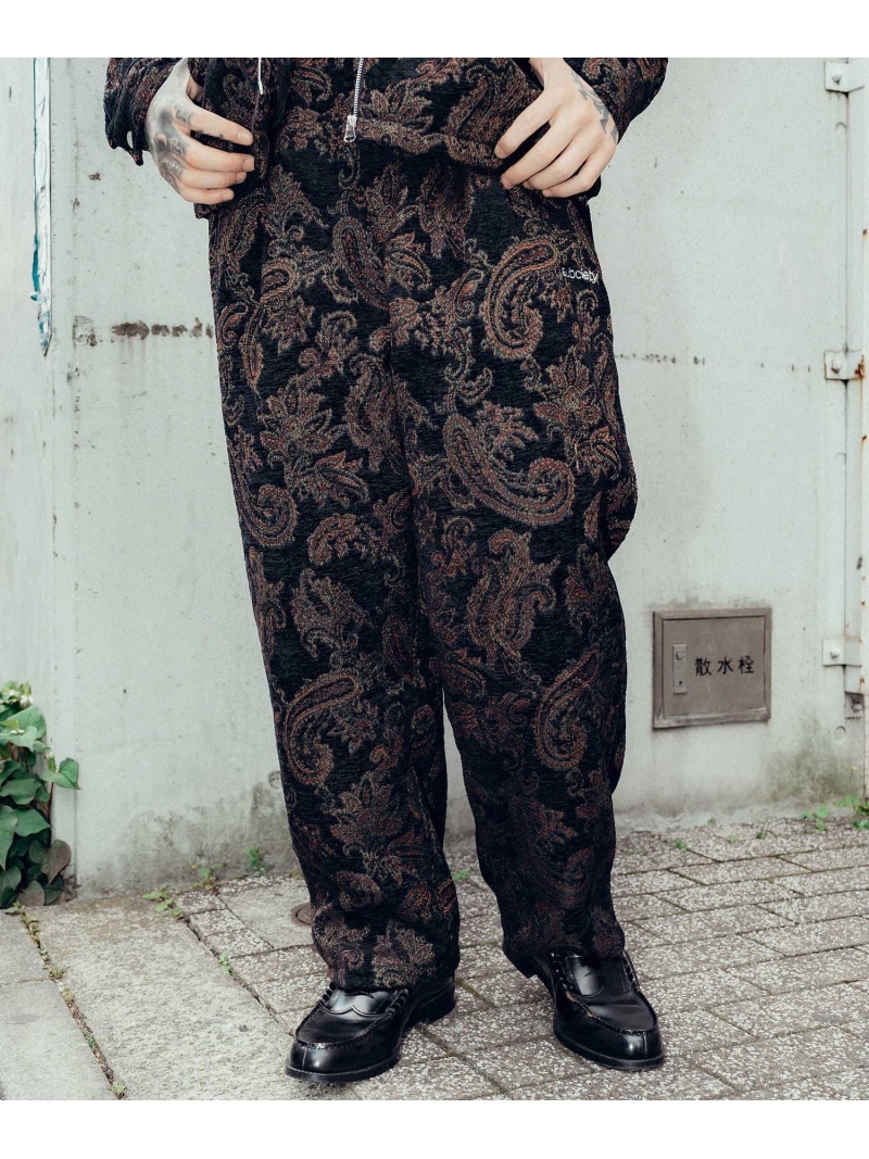 【SALE／40%OFF】Subciety Chenille trousers サブサエティ ズボン下 余分の物のズボン下 黒いこと 米国海軍【RBA_E】【貨物輸送無料】