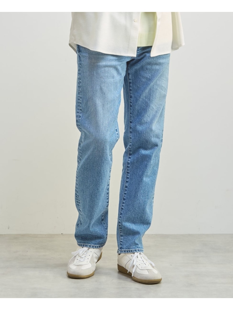 MEN'S MELROSE 《別注》【RED CARD TOKYO/レッドカードトーキョー】BASS メンズメルローズ パンツ ジーンズ・デニムパンツ ブルー【送料無料】