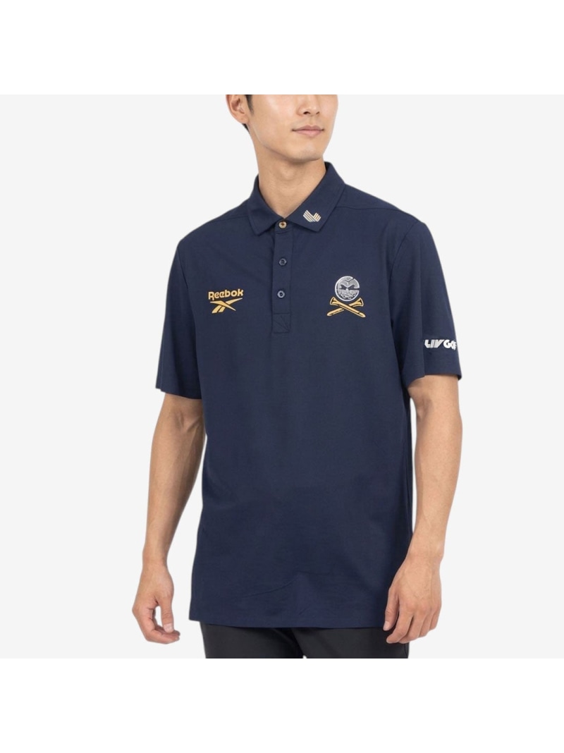 【SALE／20%OFF】Reebok ボンデッド ピケ ポロ / BONDED PIQUE POLO リーボック トップス スポーツシャツ 米国海軍【RBA_E】【貨物輸送無料】