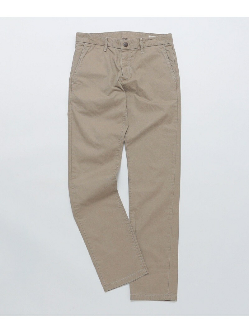 SHIPS MEN GROWN&SEWN: Independent Slim Pant - Ultimate Twill シップス パンツ チノパンツ レッド カーキグリーン ブルー ネイビー ベージュ グリーン グレー ホワイト【送料無料】