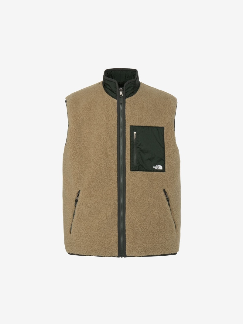 THE NORTH FACE 【公式】リバーシブルエクストリームパイルフリースベスト(ユニセックス) ザ・ノース・フェイス トップス その他のトップス ブルー カーキグリーン ブラック【送料無料】