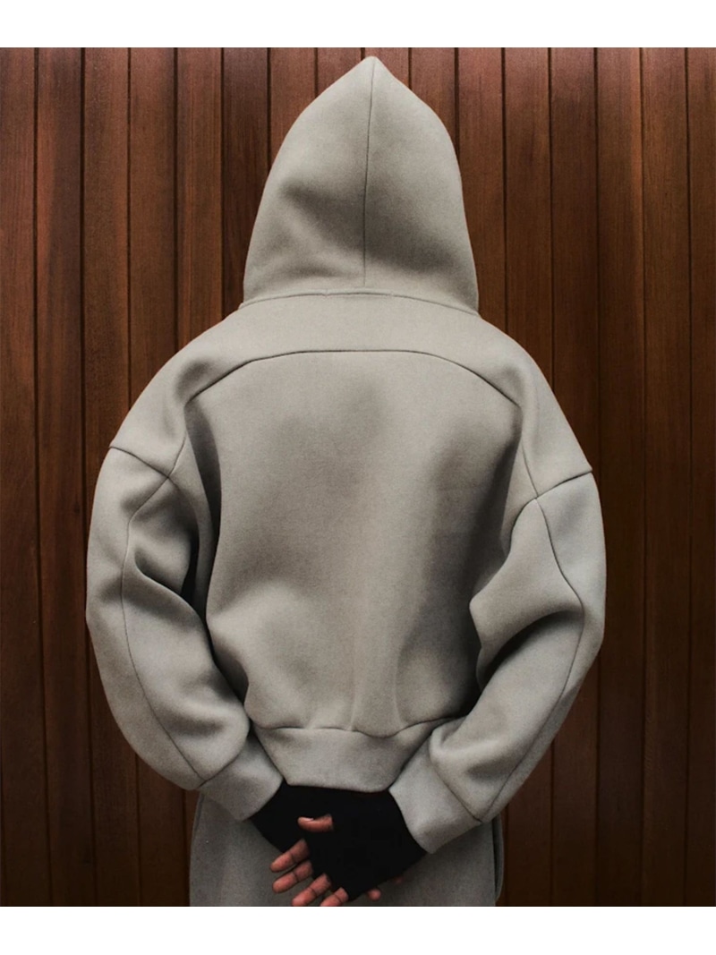 BEAMS T 【別注】Seventh / UTILITY V2 ZIPPED HOODIE ビームスT トップス スウェット・トレーナー 薄墨色【貨物輸送無料】