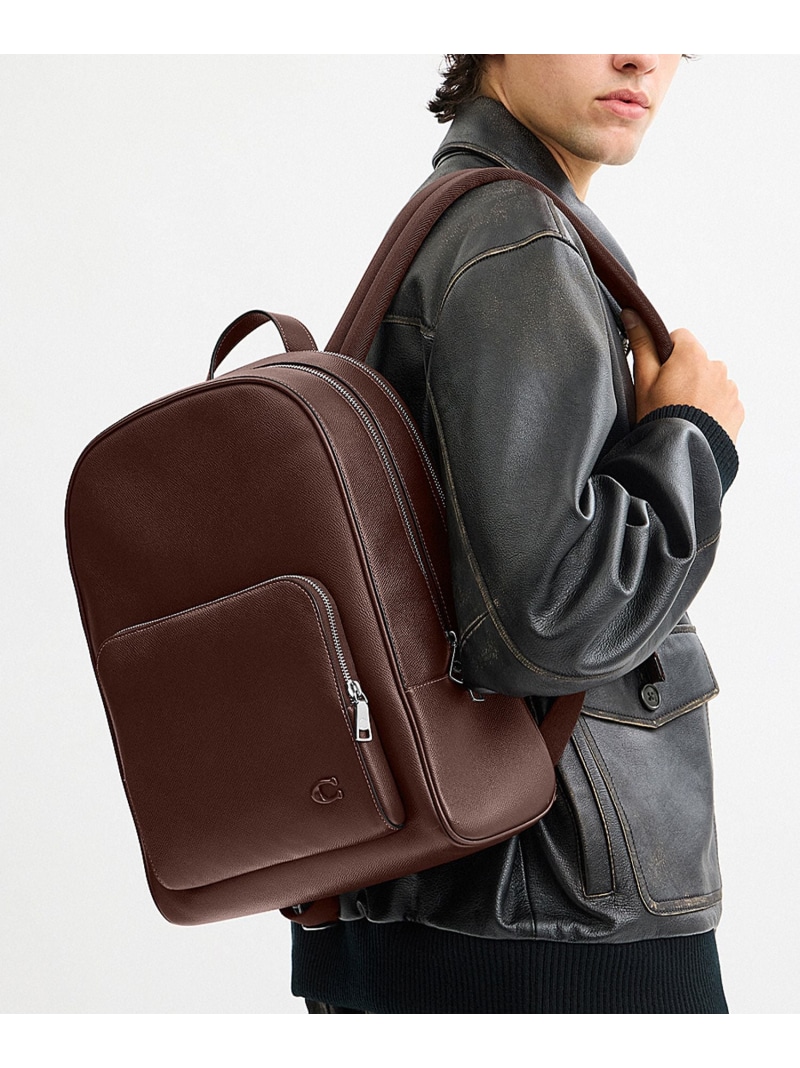 COACH ウェイド うしろ側容器に並べる コーチ職 御徒面子 背嚢・うしろ側容器に並べる 赤銅色【貨物輸送無料】