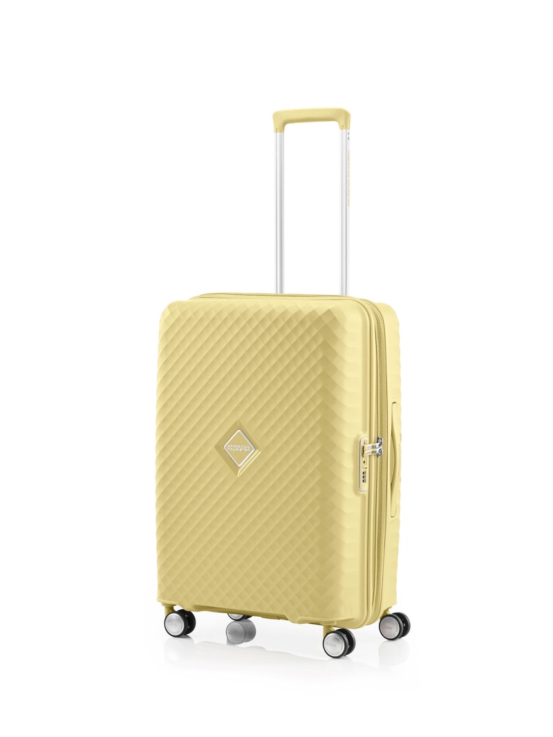 American Tourister 【公式】アメリカンツーリスター スクアセムスピナー66 エキスパンダブル アメリカンツーリスター バッグ スーツケース・キャリーバッグ イエロー【送料無料】