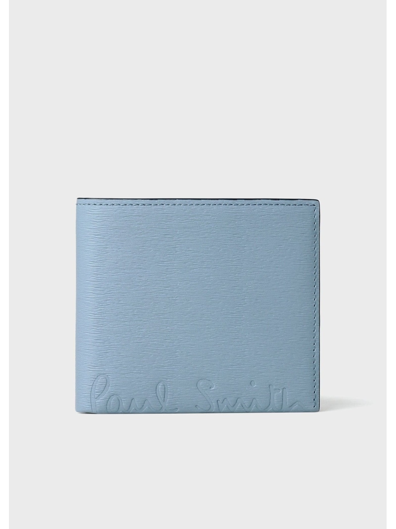 Paul Smith クロップドロゴ 2つ折り銭入れ 極点・スミス 銭入れ・合財袋・容れもの 銭入れ 黒いこと 緑であること 青碧【貨物輸送無料】