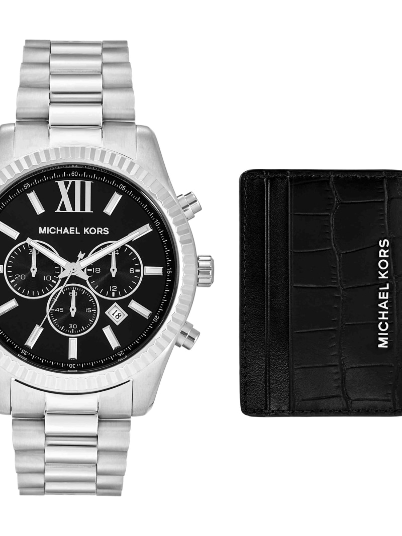 MICHAEL KORS マイケル・教科課程 ウォッチ メンズ アナログ ステンレス鋼 MK1091SET ウォッチステーションインターナショナル 佩び物・ウォッチ ウォッチ【貨物輸送無料】