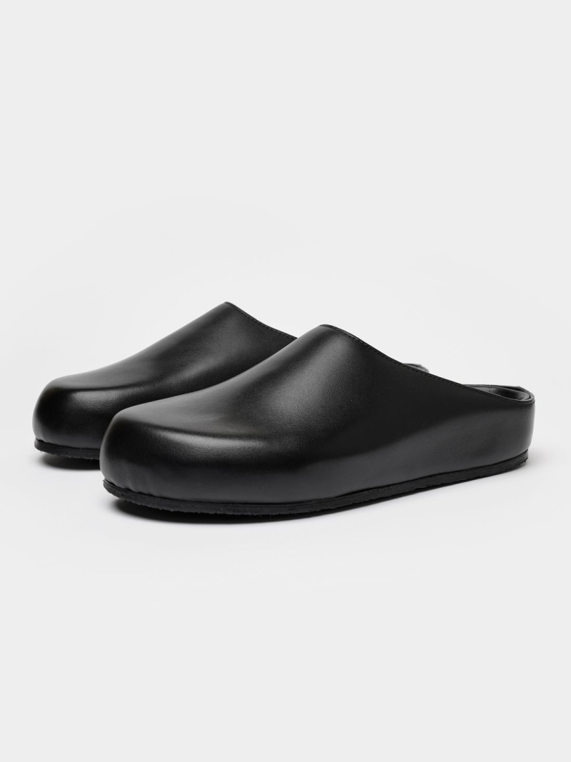 STUDIO NICHOLSON WEARING CLOG スタジオニコルソン シューズ・靴 サンダル ブラック【送料無料】